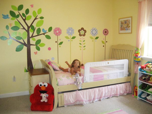 Dětské dekorace Lunami - inspirace,inspirace dětský pokoj,inspirace obývací pokoj, inspirace kuchyně - samolepky, obrázky, dekorace, aplikace Květiny