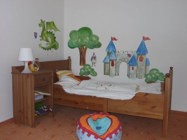 Dětské dekorace Lunami - inspirace,inspirace dětský pokoj,inspirace obývací pokoj, inspirace kuchyně - samolepky, obrázky, dekorace, aplikace Hrad pro rytíře