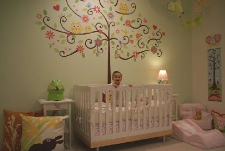 Dětské dekorace Lunami - inspirace,inspirace dětský pokoj,inspirace obývací pokoj, inspirace kuchyně - samolepky, obrázky, dekorace, aplikace Strom Štěstí